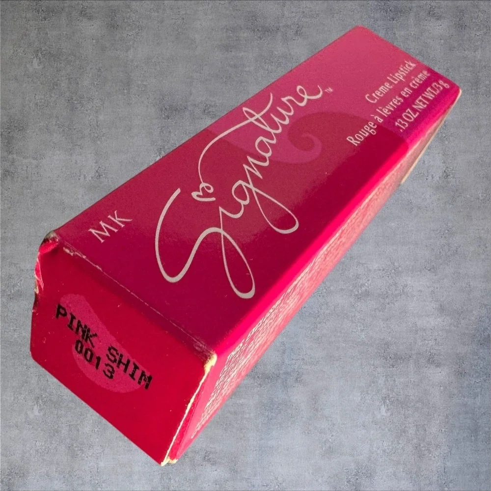 Rare Mary Kay MK Signature Creme Lipstick Pink Shimmer 0013/001130 .13oz NIB‎
